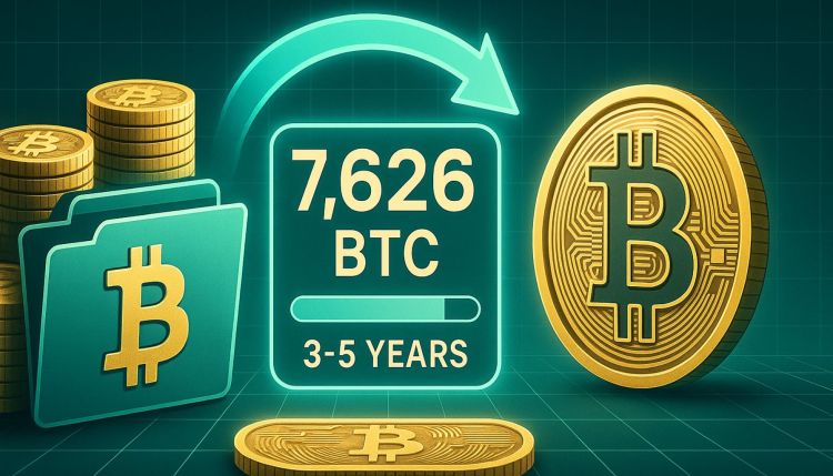 Разблокировка старых запасов Bitcoin: 7,626 BTC возрастом 3–5 лет перемещены в сети