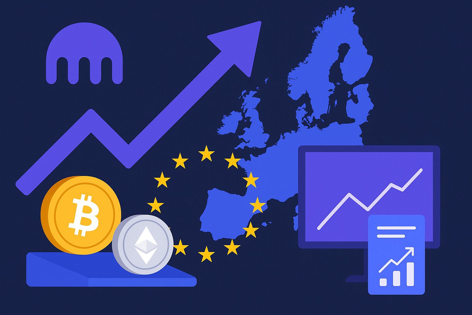 Кракен расширяет регулируемые деривативы в Европе с залогом в биткоинах и эфире