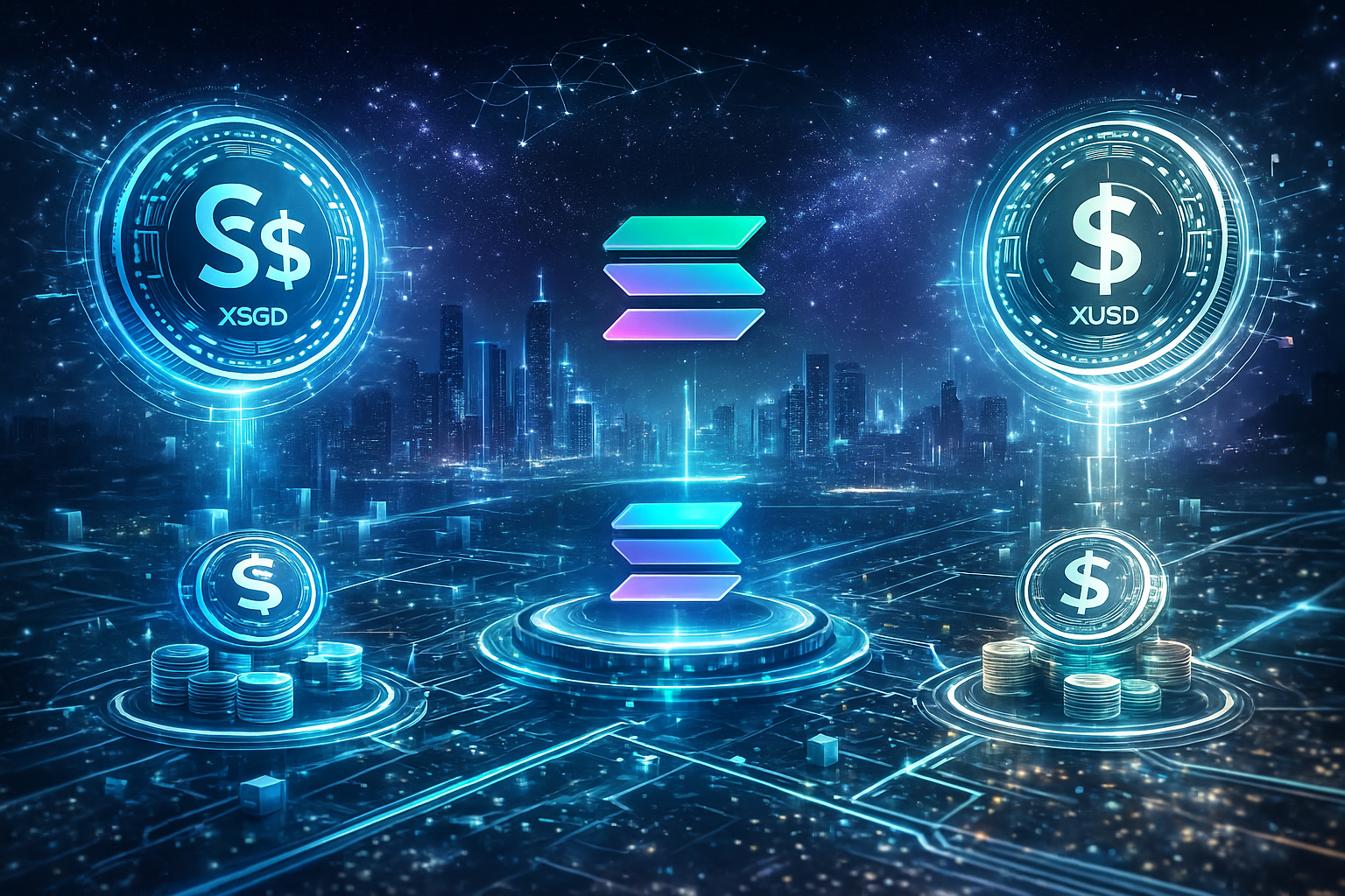 StraitsX из Сингапура расширяет присутствие стейблкоинов XSGD и XUSD на блокчейн Solana.