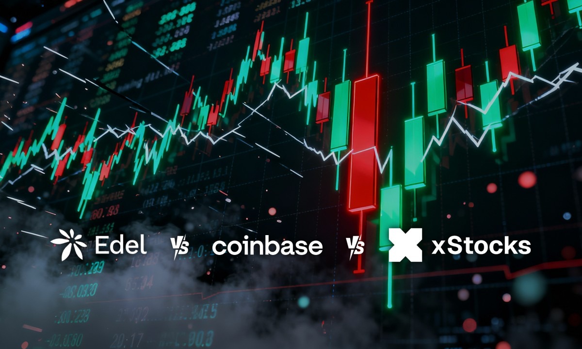 Токенизация акций: Edel Finance против Coinbase против xStocks