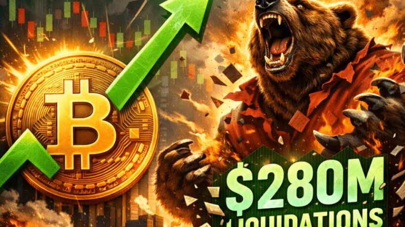 Биткойн преодолел отметку в $72,000 на фоне ликвидации медвежьих позиций на $280 миллионов