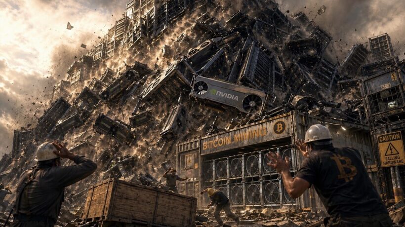 Концентрация акций ИИ в S&P 500 достигает пика пузыря доткомов – майнеры Биткойна теперь под угрозой