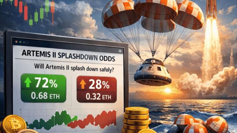 Прогнозы на рынках предсказаний по миссии Artemis II