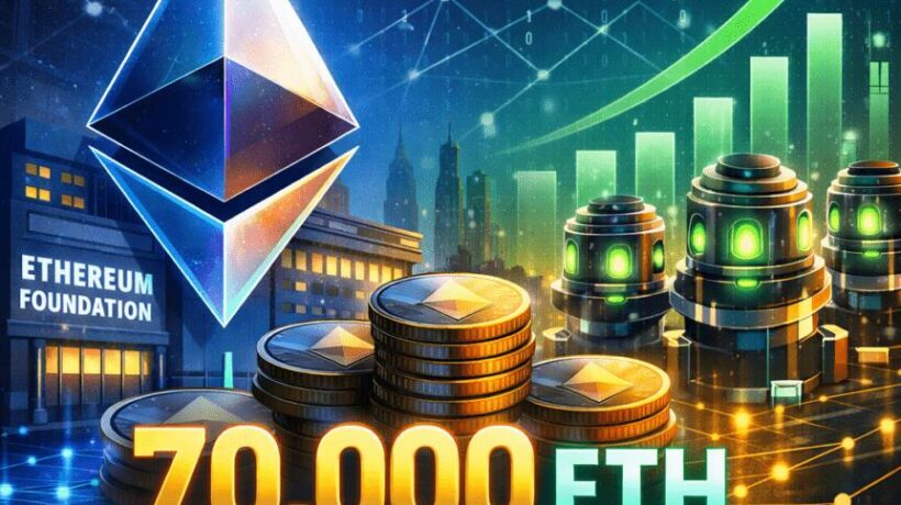 Фонд Ethereum приближается к 70 000 ETH в стейкинге, рост валидаторов