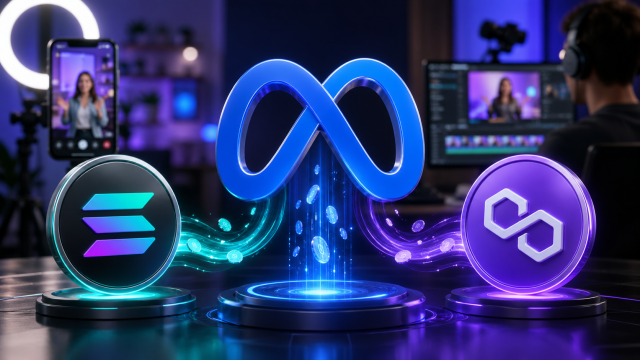 Meta выбирает Solana и Polygon для выплат создателям контента в стейблкоинах