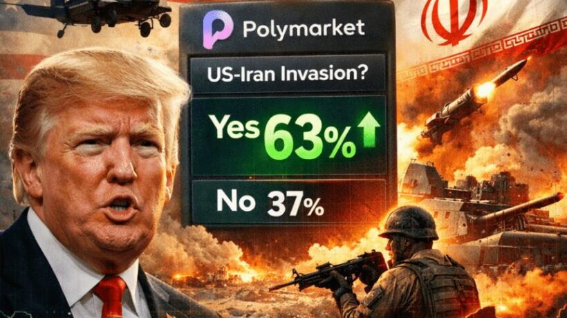 Вероятность вторжения США в Иран возросла до 63% после поста Трампа