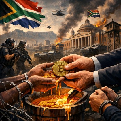 ЮАР ужесточает регулирование криптовалют: проект обязывает граждан продавать биткоин государству