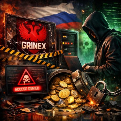 Криптобиржа Grinex приостановила работу после кибератаки, обвинив «недружественные государства»