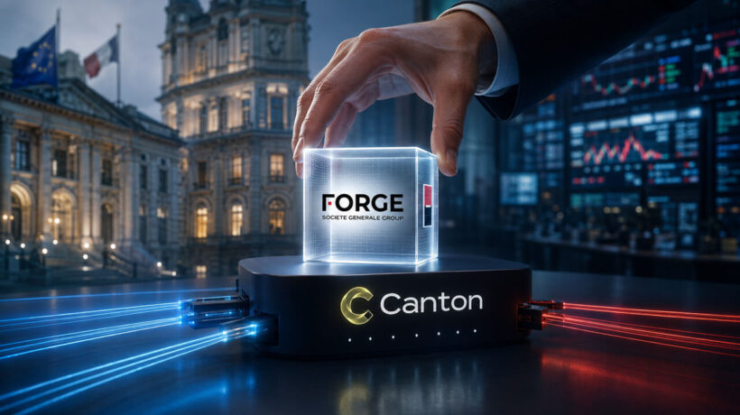 Société Générale расширяет стратегию стейблкоинов на платформе Canton Network