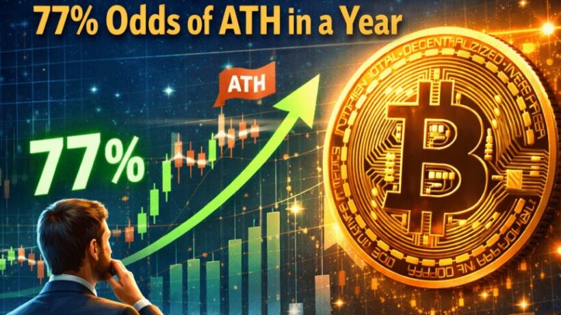 Анализ: Биткойн может повторить предыдущие движения, 77% вероятность достижения исторического максимума в течение года