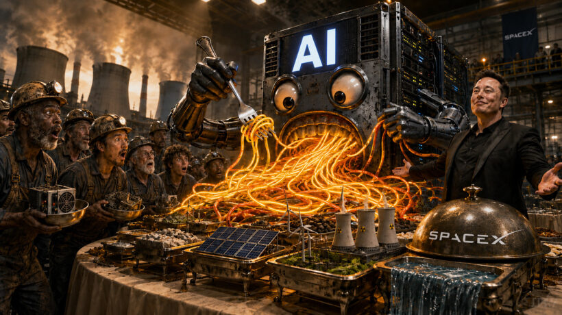 Илон Маск создает новые вызовы для майнеров Bitcoin с помощью AI