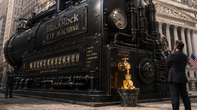 BlackRock: Рекордные $60 миллиардов в крипто-ETF принесли всего $42 миллиона в первом квартале