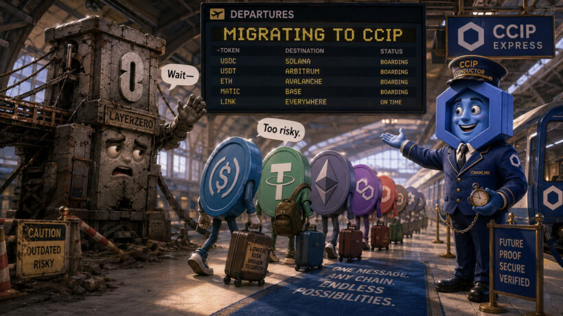 Chainlink становится неожиданным победителем на $3 миллиарда после взлома KelpDAO, в то время как проекты DeFi отказываются от LayerZero