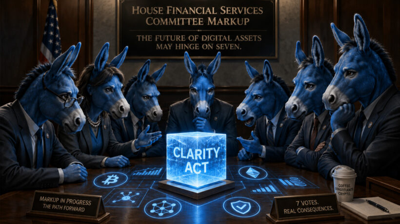 Прогресс законопроекта CLARITY Act зависит от демократов