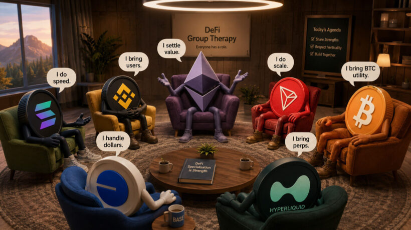 Ethereum теряет 10% своей доли на рынке DeFi, так как конкурирующие сети приближаются