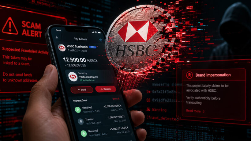 Подделки стабильных монет HSBC появились на рынке, демонстрируя опасную волну крипто-мошенничества
