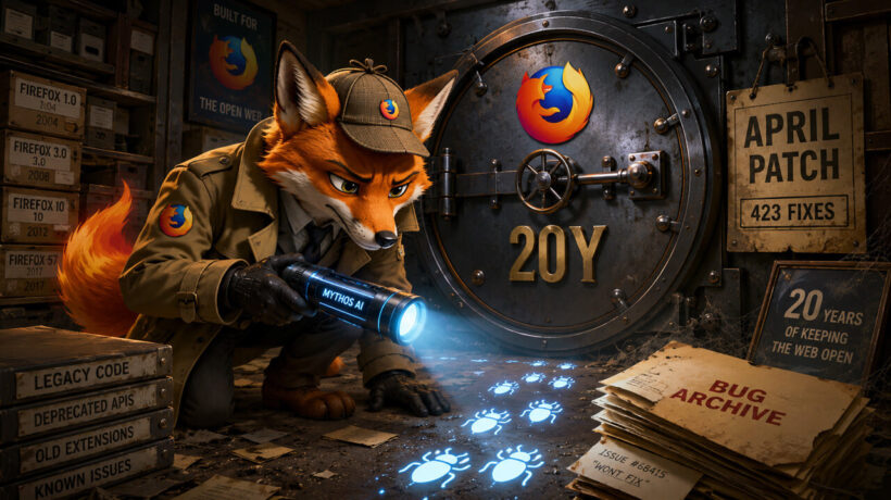 Firefox обнаружил 20-летнюю уязвимость и исправил 14 месяцев проблем за 30 дней с помощью AI Mythos от Anthropic