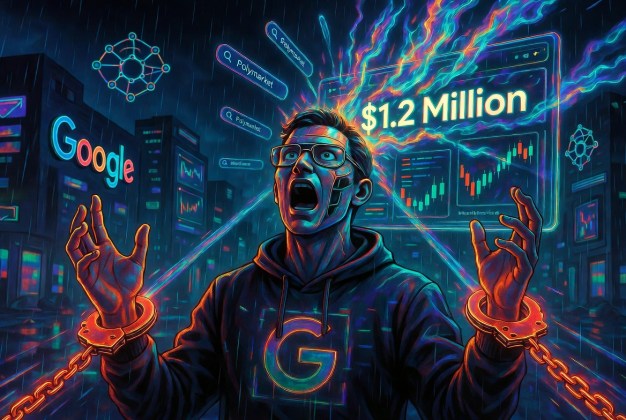 Инженер Google арестован за использование внутренних данных поиска для выигрыша $1,2 млн на Polymarket