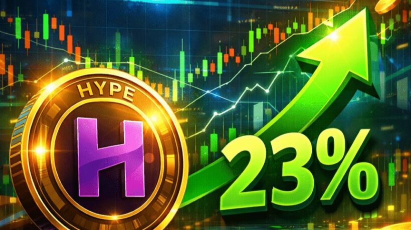 Токен HYPE вырос на 23% за 24 часа на Hyperliquid на фоне растущего спроса