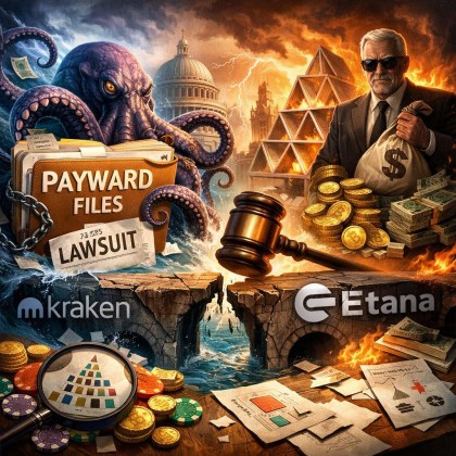 Payward, материнская компания Kraken, подала иск против криптокастодиана Etana, обвинив его в схеме Понци на $25 млн