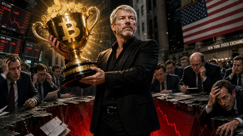 Стратегия по продаже Bitcoin после убытка в $12,7 миллиарда в первом квартале, Сэйлор указывает на прибыль в $5 миллиардов от Bitcoin