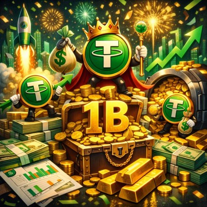 Tether публикует отчет за первый квартал: прибыль в 1 миллиард долларов и рекордный объем циркуляции USDT