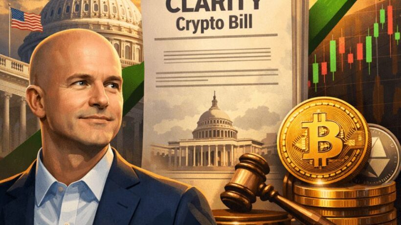 Топ-менеджер Coinbase прогнозирует рост CLARITY в мае