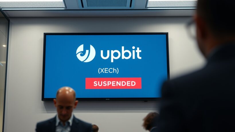 Upbit приостановит депозиты и вывод XEC на время апгрейда сети