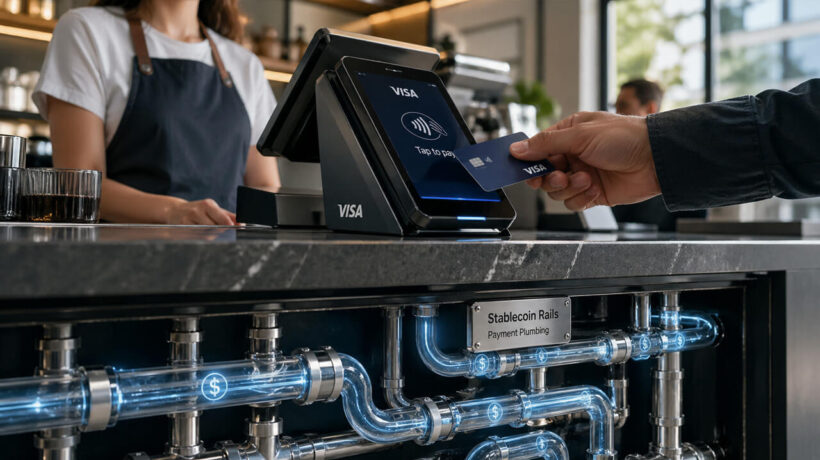 Visa активно интегрирует стейблкоины в основную платежную инфраструктуру